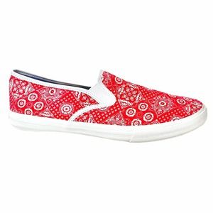 Talbots Liv Print Bandana Print Slip On Sneakers
